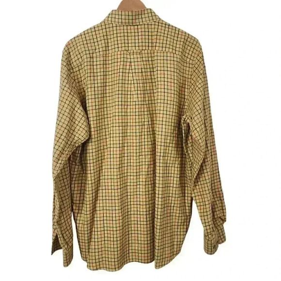 Eddie Bauer Checkered  Button Down shirt Casual Men's L Tall - Picture 2 of 8